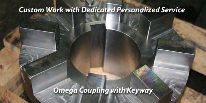 Omega Coupling with Keyway