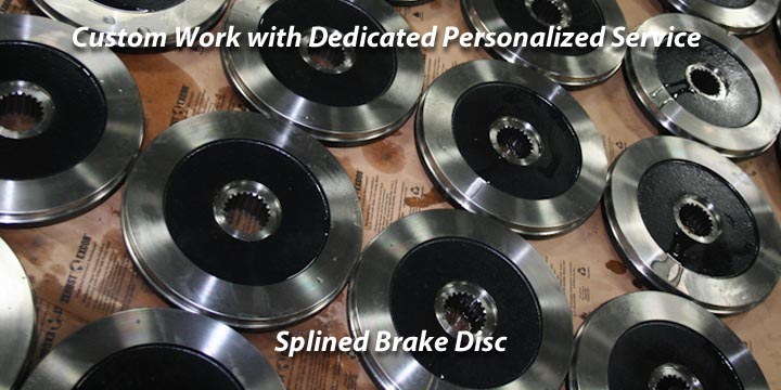 Splined Brake Disc
